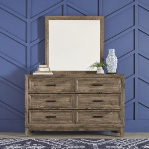 Liberty Furniture - Ridgecrest Dresser & Mirror - 384-BR-DM