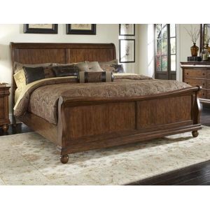Liberty Furniture - Rustic Traditions Queen Sleigh Bed - 589-BR-QSL