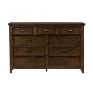 Liberty Furniture - Saddlebrook 9 Drawer Dresser - 184-BR31
