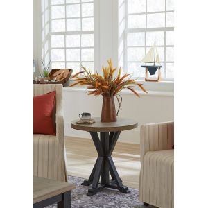 Liberty Furniture - Summerville Round End Table Navy - 171NY-OT1022