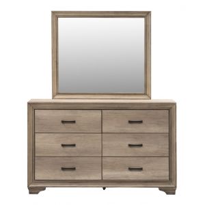 Liberty Furniture - Sun Valley Dresser & Mirror - 439-BR-DM