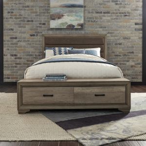Liberty Furniture - Sun Valley Queen Storage Bed - 439-BR-QSB