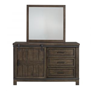 Liberty Furniture - Thornwood Hills Dresser & Mirror - 759-YBR-DM