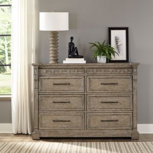 Liberty Furniture - Town & Country 8 Drawer Dresser - 711-BR31