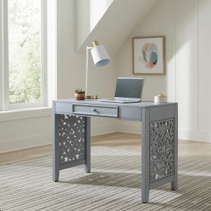 Liberty Furniture - Trellis Lane Accent Writing Desk Grey - 2094G-AC3000