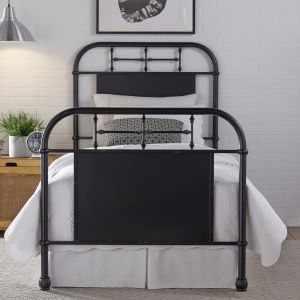 Liberty Furniture - Vintage Series Full Metal Bed - Black - 179-BR17HFR-B