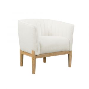 Lifestyle Solutions - Beau Accent Chair Ivory Boucle - 171A013IVO