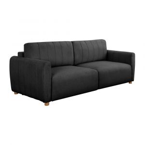 Serta - Isak Convertible Sofa, Charcoal by Lifestyle Solutions - 113A010CHR