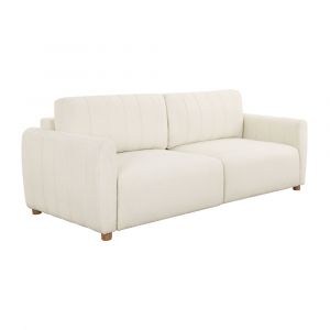 Serta - Isak Convertible Sofa, Ivory by Lifestyle Solutions - 113A010IVO
