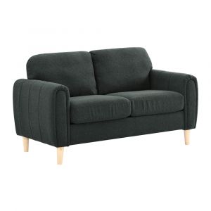 Serta - Jonas Loveseat, Charcoal by Lifestyle Solutions - 132A009CHR