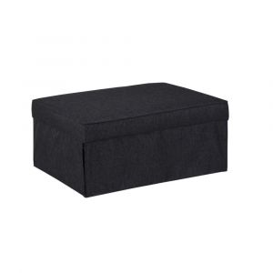 Relax A Lounger - Miley Convertible Ottoman, Charcoal by Lifestyle Solutions - RA-MOKOTU3012C