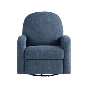 Lifestyle Solutions - Pomeroy Swivel Rocker Recliner Blue - 231A011BLU