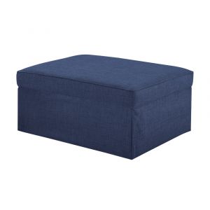 Relax A Lounger - Miley Convertible Ottoman, Navy by Lifestyle Solutions - RC-MOKOTU3051