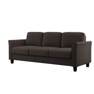 Lifestyle Solutions - Westley Sofa with Curved Arms, Coffee  - CCWENKS3M26CFVA