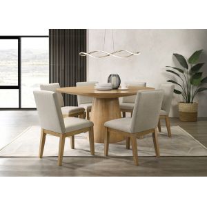 Lilola Home - Jasper Driftwood Finish 7 Piece 59