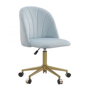 Linon Home Decor - Adalynn Desk Chair Light Blue - CH301LTBLU01U