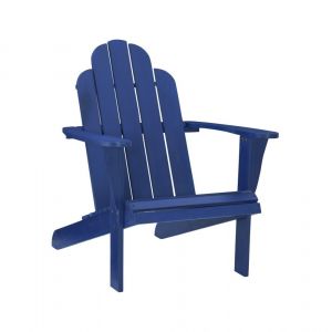 Linon Home Decor - Adirondack Chair Blue - OD20BLU01