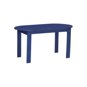 Linon Home Decor - Adirondack Coffee Table Blue - OD18BLU01