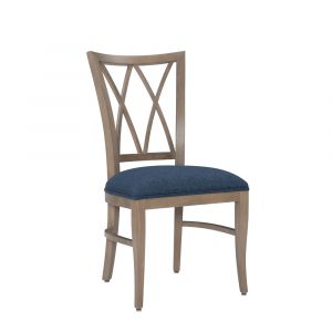 Linon Home Decor - Andes Chair Nat Blue - Set of 2 - CH284NATBLU02ASU
