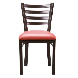 Linon Home Decor - Baxter Metal Side Chair Red (Set of 2) - CH153RED02