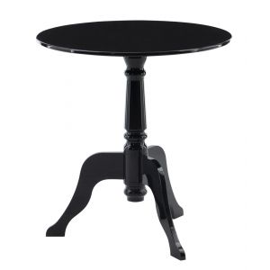 Linon Home Decor - Black Acrylic End Table - 65037BLACR01U