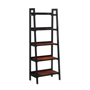Linon Home Decor - Camden Five Shelf Bookcase - 64019BLKCHY01KDU