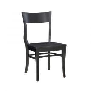 Linon Home Decor - Chandler Side Chair Black (Set of 2) - CH258BLKW02ASU