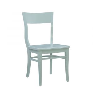 Linon Home Decor - Chandler Slate Side Chair W Wood Seat (Set of 2) - CH258SLATE02ASU
