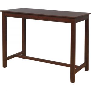 Linon Home Decor - Claridge 36 Inch Counter Height Pub Table, Brown - CPT102BRN01U