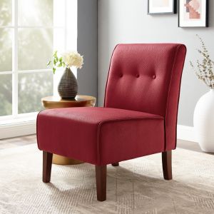Linon Home Decor - Coco Accent Chair - Red - 36096RED-01-KD-U
