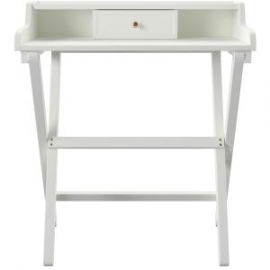 Linon Home Decor - Coy White Folding Desk - FD27WHT01U