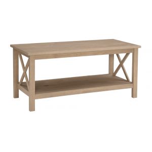 Linon Home Decor - Davis Coffee Table Driftwood - DV66DRIFTWD01U