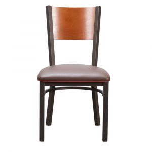 Linon Home Decor - Elmer Side Chair Brown (Set of 2) - CH160BRN02