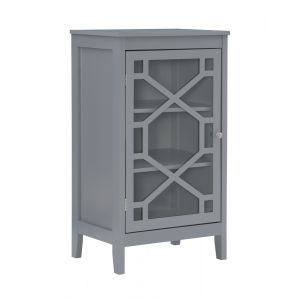 Linon Home Decor - Fetti Gray Small Cabinet - 650211GRY01U