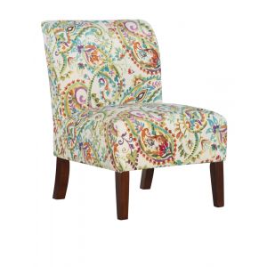 Linon Home Decor - Julie Curved Back Slipper Chair - CH086CAL01U