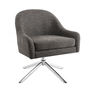 Linon Home Decor - Lachlan Granite Swivel Accent Chair - CH290GRAN01U