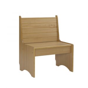 Linon Home Decor - Linson Small Back Rest Bench Honey - LN832HNY01U