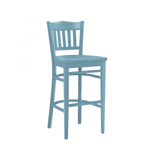 Linon Home Decor - Maryah Teal Barstool W Wood Seat (Set of 2) - BS282TEAL02ASU