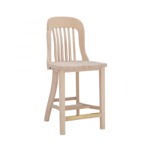 Linon Home Decor - Maylen Barstool Unfinished (Set of 2) - BS294UNFIN02ASU
