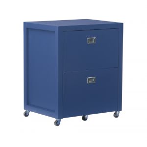 Linon Home Decor - Peggy File Cabinet Navy - PG145NVY01U