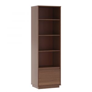 Linon Home Decor - Rawlins Mid Century Bookcase 1 Drawer - RW430WAL01U