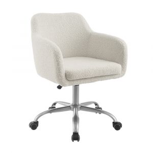 Linon Home Decor - Rylen Sherpa Office Chair - OC110SHER01U
