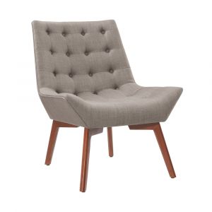 Linon Home Decor - Serena Accent Chair Tufted Grey - CH132GRY01U