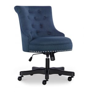 Linon Home Decor - Sinclair Office Chair, Azure Blue  - OC074BLU01