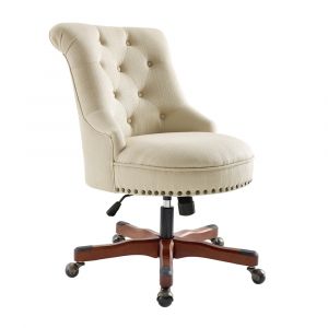 Linon Home Decor - Sinclair Office Chair, Beige  - OC077RIC01