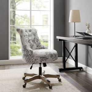 Linon Home Decor - Sinclair Office Chair, Floral - OC106FL01