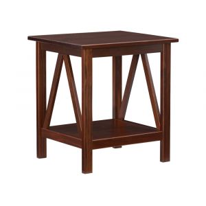 Linon Home Decor - Titian End Table Antique - 86153ATOB-01-KD-U