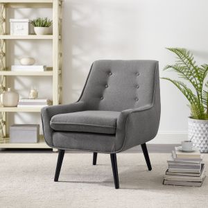 Linon Home Decor - Trelis Chair - Gray Flannel - 368360GRY01U