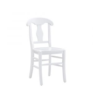 Linon Home Decor - Vander Chair White (Set of 2) - CH304WHT02ASU