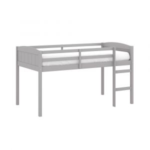 Living Essentials by Hillsdale - Alexis Wood Arch Twin Loft Bed, Gray - 7172-320